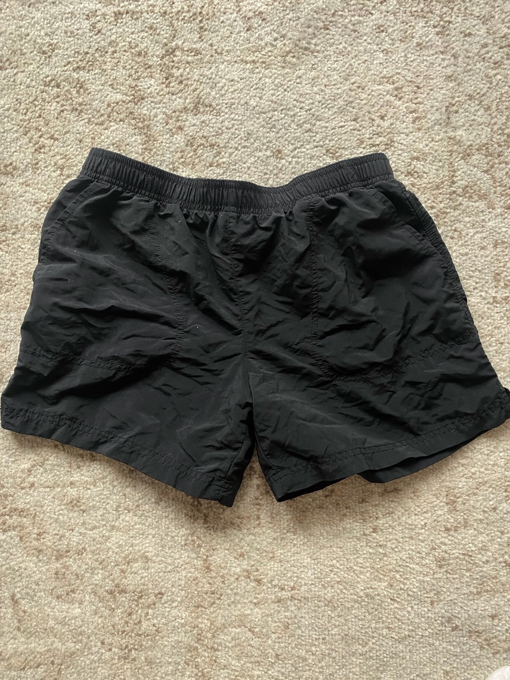 Columbia Classic Black Athletic Shorts